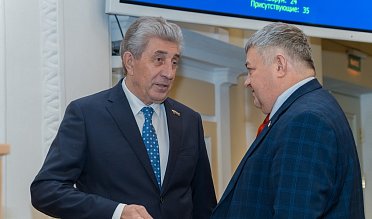 Заседание Законодательного Собрания Оренбургской области 